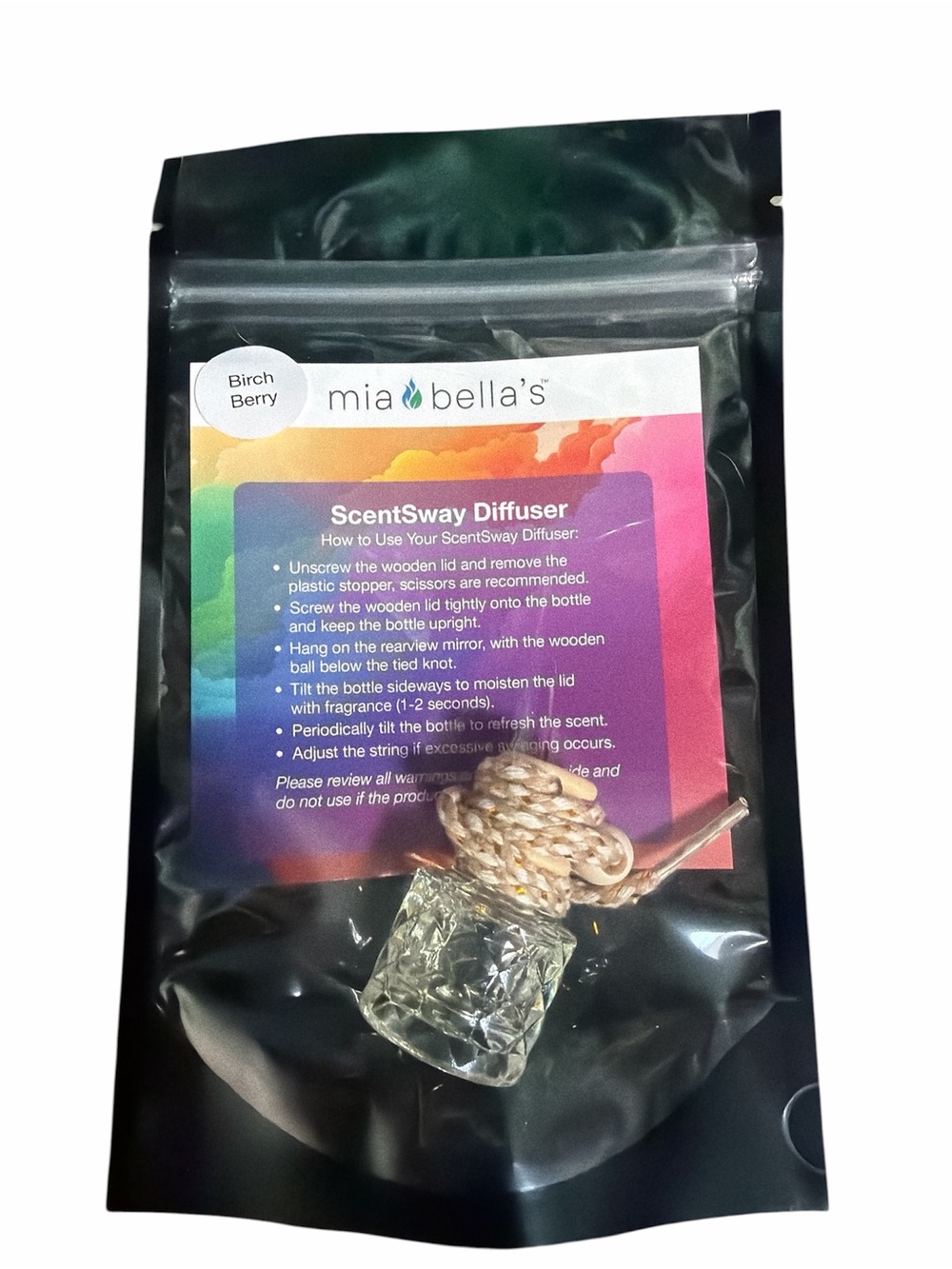 Mia Bella Birch Berry ScentSway Diffuser